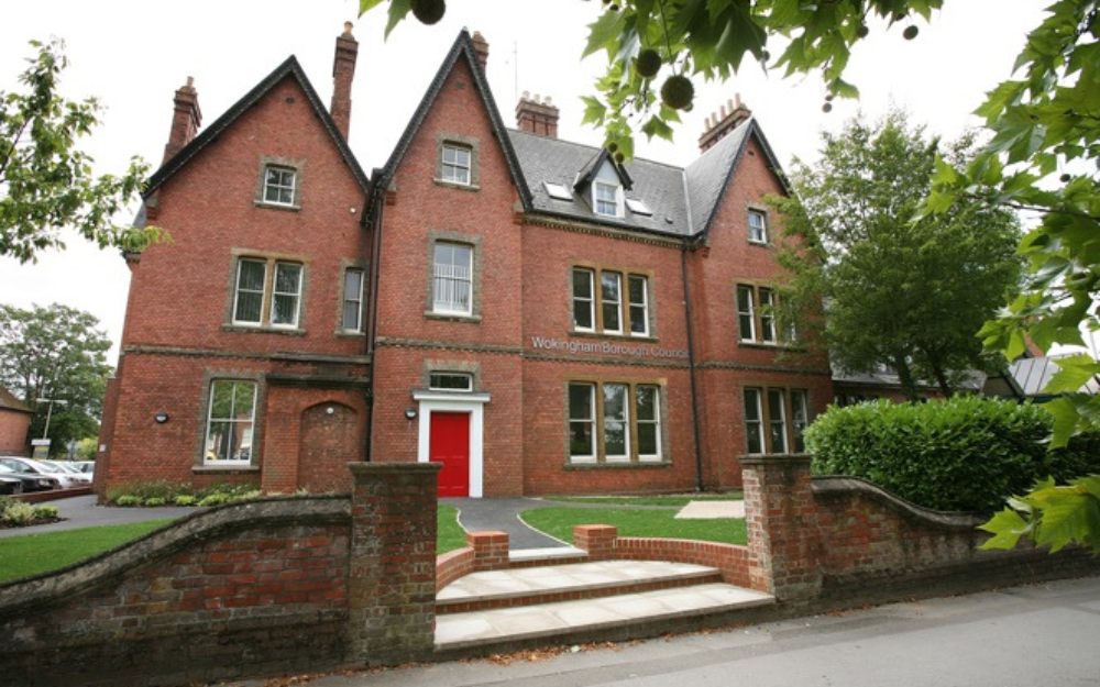 THe council's Shute End offices in Wokingham