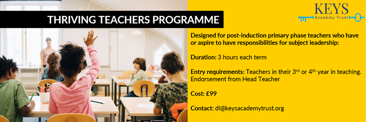Teacher Programme Education News - Friday 15th September 2023