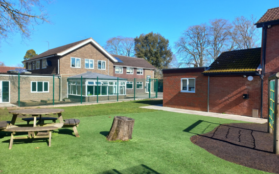 Outside area at Chiltern Way Academy