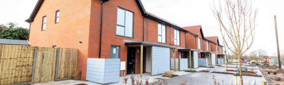 Newly built affordable housing in Wokingham Borough