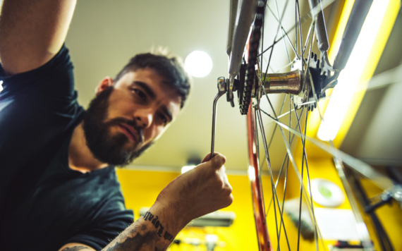 Bike maintenance session