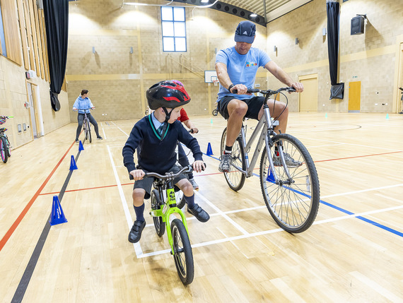 Learn to ride session