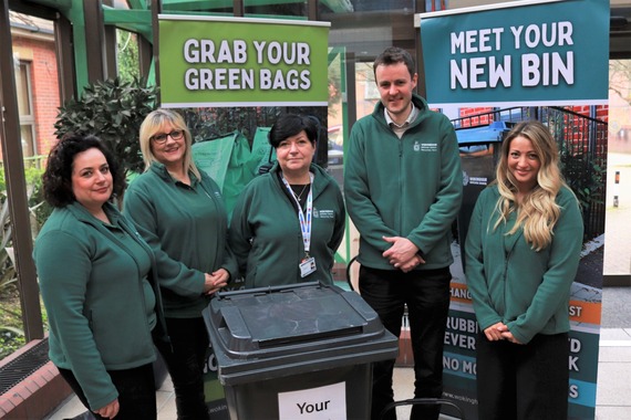 New recycling doorstep team