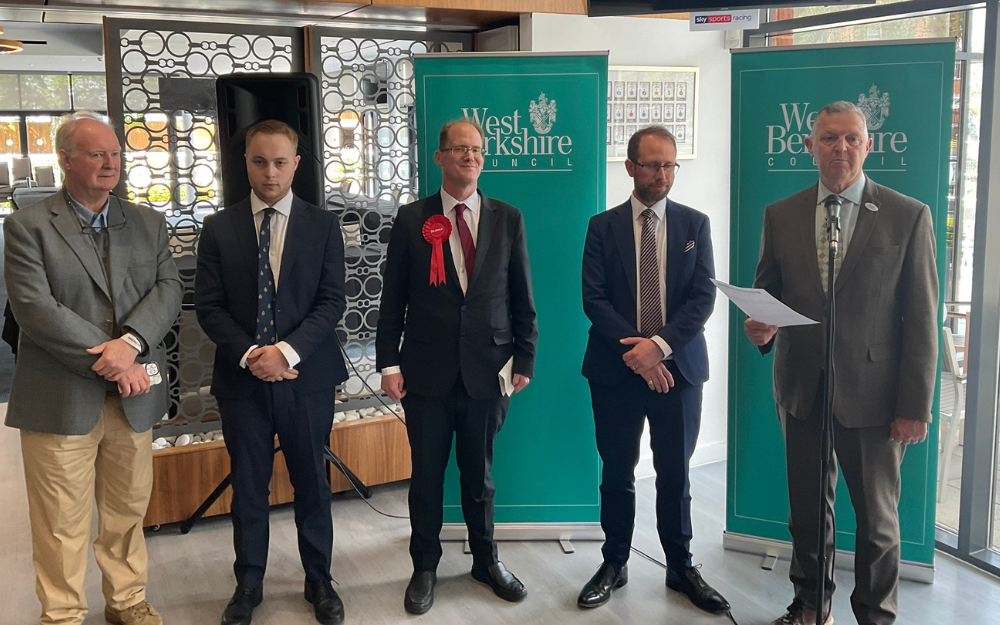 Candidates as results are announced for the Thames Valley Police and Crime Commissioner elections