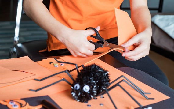Halloween crafting