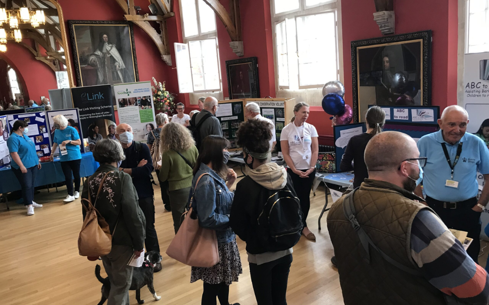 Dozens of people packed into a recent volunteer recruitment fair in Wokingham