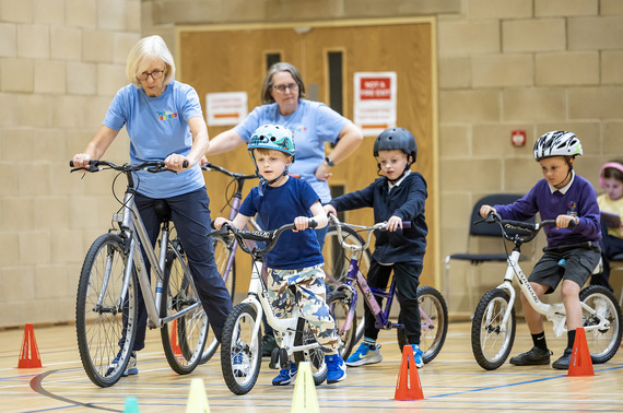 Learn to ride sessions for children