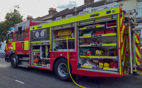 Image of a fire engine