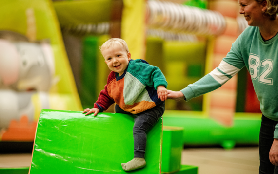 Inflatable family fun day