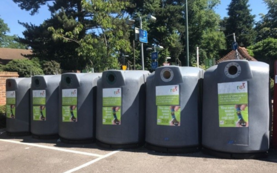 Bottle banks in Wokingham Borough