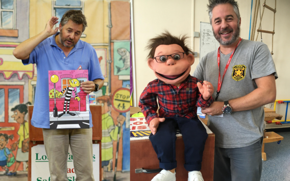 Louis Taylor Road Safety Shows in schools