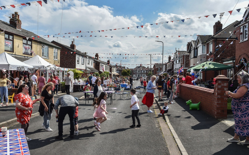 Street party in Wokingham