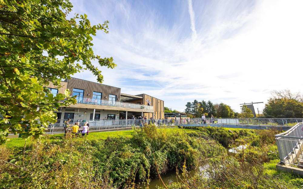 Dinton Activity Centre on a sunny day