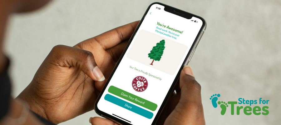 image of step for trees app