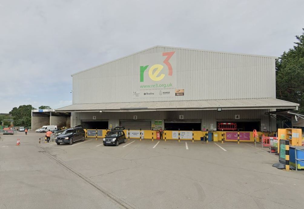 re3 recycling centre in Bracknell