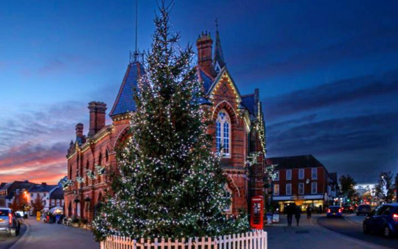 Dressing the Christmas tree