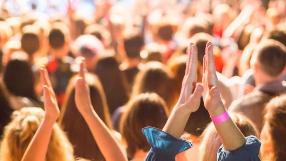 image of children in theatre audience