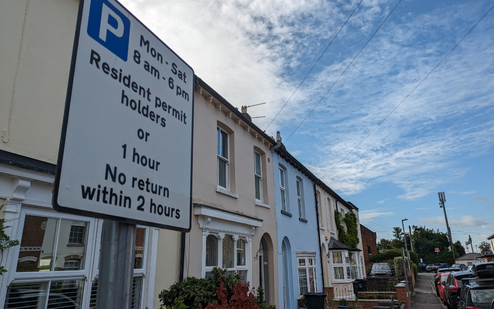 parking permit scheme general view