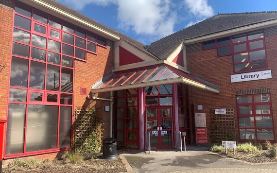Former Wokingham Library on Denmark Street