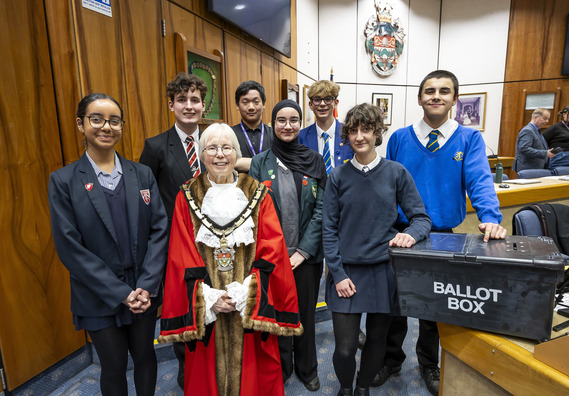 Students up for election for Youth Parliament