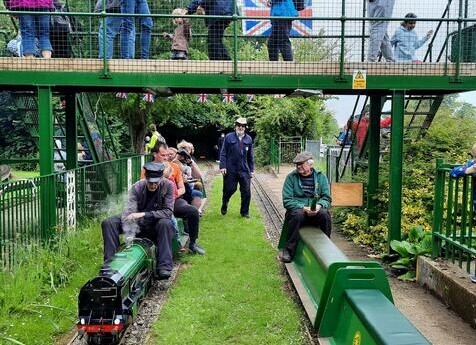 trains at prospect miniature railway