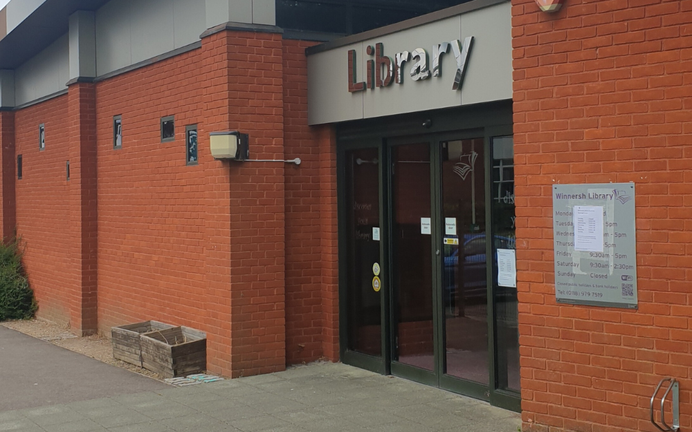 winnersh library general view