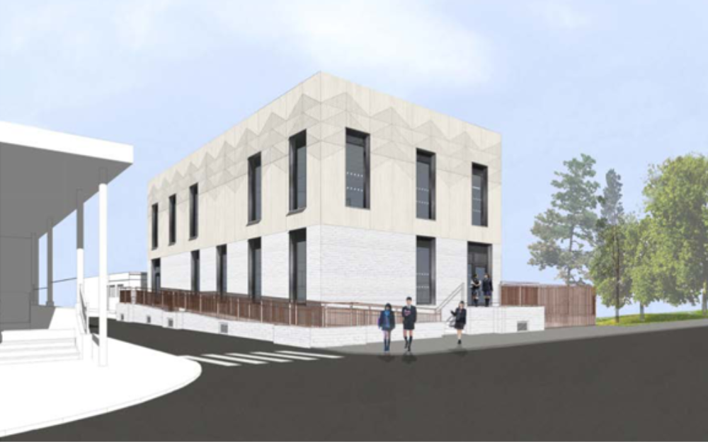 Designs for the new sixth form block at Emmbrook School