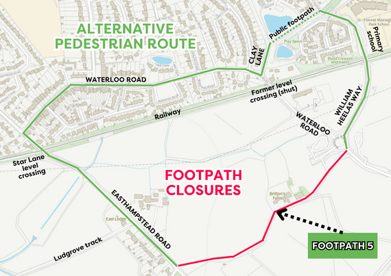 Footpath 5 is reopening soon