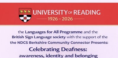 Celebrating deafness event