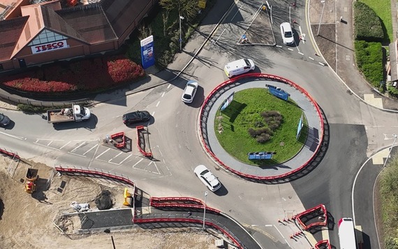 Tesco roundabout