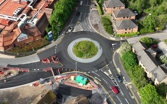 Tesco roundabout
