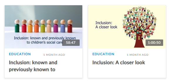Ofsted inspector training videos
