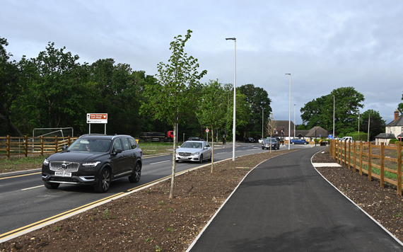 Link road now open