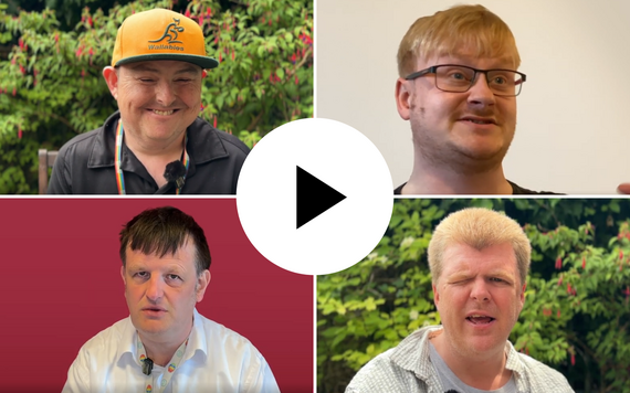 Speakers from the 'Do you see me?' video