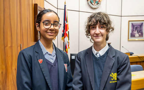 Laima Dhimitri and Jasmine Dix