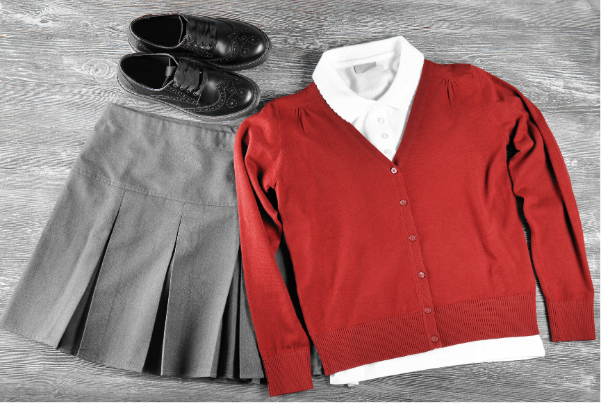 image of school uniform