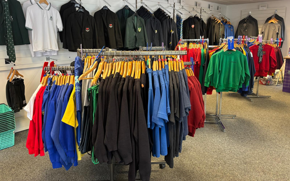 First Days Children's Charity uniform shop