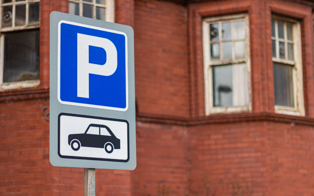 parking car general view