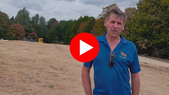 Video thumbnail showing Countryside Ranger Simon Bartlam talking about the new path network at Ashenbury Park.