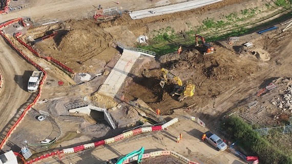 New junction being built