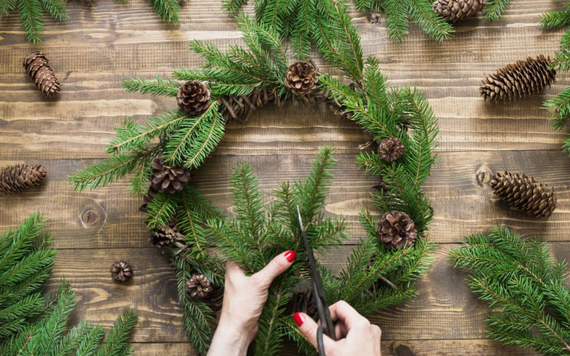 Wreath making workshop