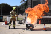 fire demo