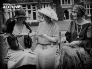 Three ladies at Warnham Court