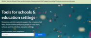 Tools for Schools home page