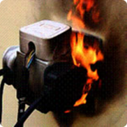 Overloaded square socket