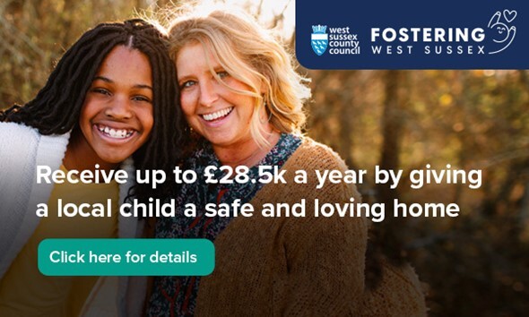 Fostering West Sussex - receive up to 328.5k a year by giving a local child a safe and loving home