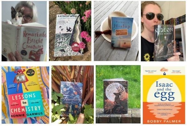 An image of 8 book covers