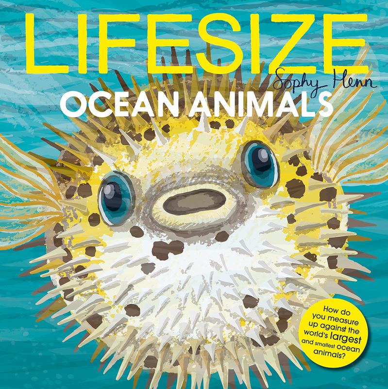 Jacket cover of Lifesize Ocean Animals