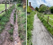 Hurstpierpoint & sayers common – footpath 66hu – surface improvement works 