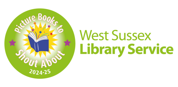 Picture Books to Shout About! award 2024 2025 logo